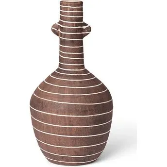 ferm LIVING Brura vase 32 cm  Coffee/White