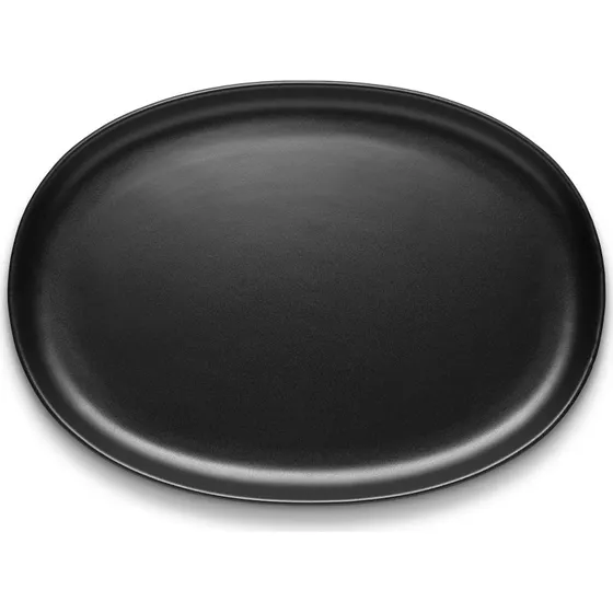 Eva Solo Nordic Kitchen oval tallerken 32 cm - sort stentj