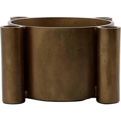 House Doctor Four Lysestage - Antik Messing