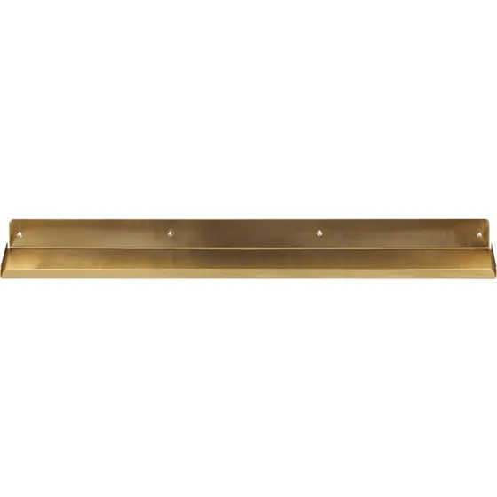 House Doctor Ledge væghylde 80 cm – messing