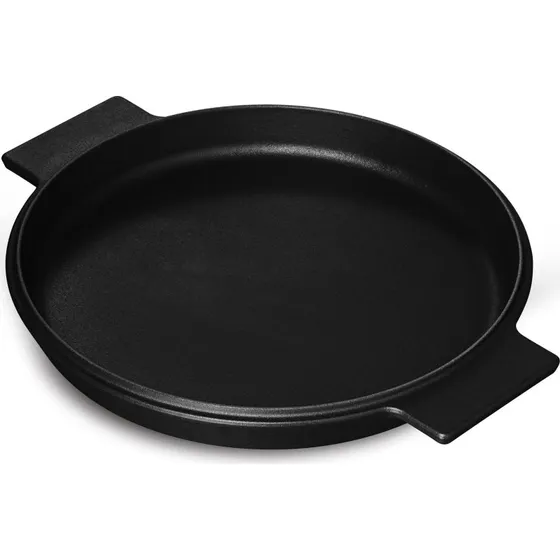 Mors Stegefad i stbejern 28 cm - Sort