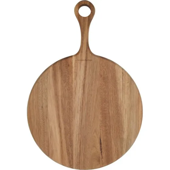 House Doctor Eya rundt skrebrt i tr 47x32x2 cm