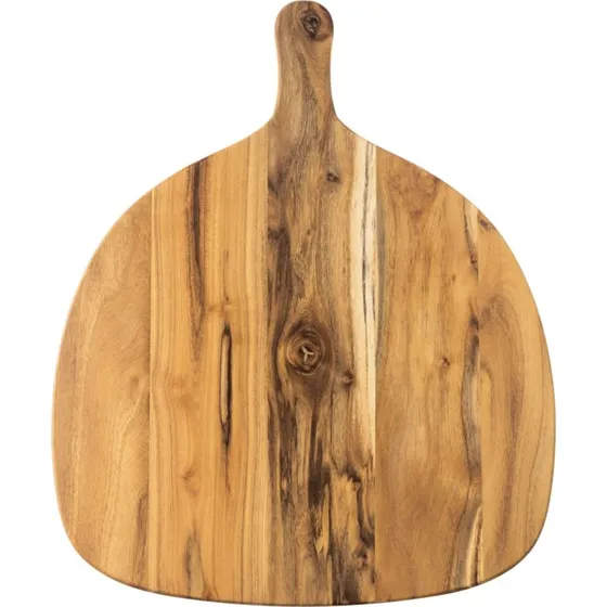 Aida RAW Pizza serveringsbræt i teak 46x37,8 cm