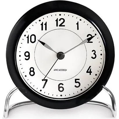 Arne Jacobsen Station Bordur Ø11 cm – Sort/Hvid