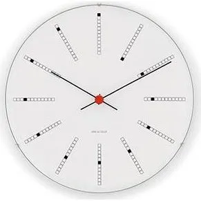 Arne Jacobsen Bankers Vgur 12 cm  Hvid/sort