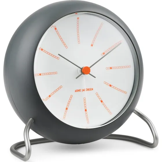 Arne Jacobsen Bankers bordur 11 cm  mrkegr