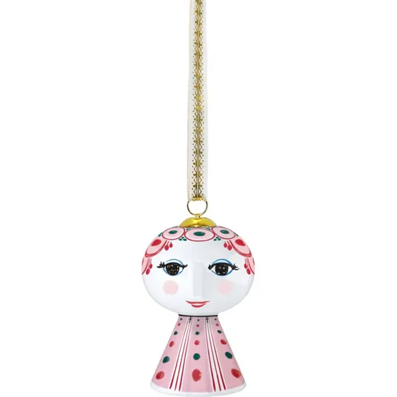 Bjørn Wiinblad Eva juleophæng 2025, 7,5 cm – rød