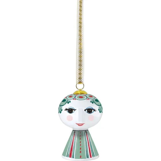 Bjørn Wiinblad Eva Julekugle 2025 – Grøn 7,5 cm