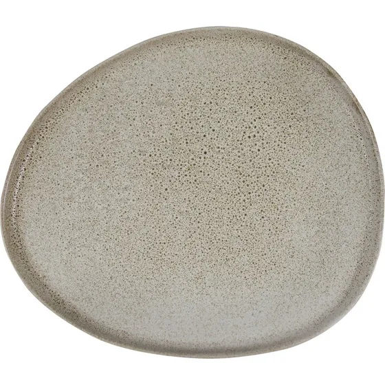 Aida RAW Organic middagstallerken 29x25 cm – Sandy Beige