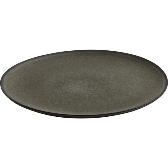 Aida Raw tallerken 23 cm - Forest Brown