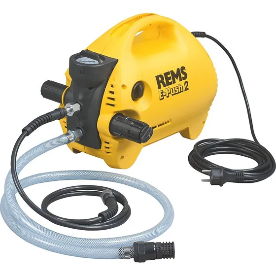 REMS E-Push 2 elektrisk trykprøvepumpe – 60 bar