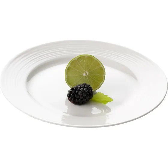 Aida Passion desserttallerken 20 cm - 4 stk, cremehvid