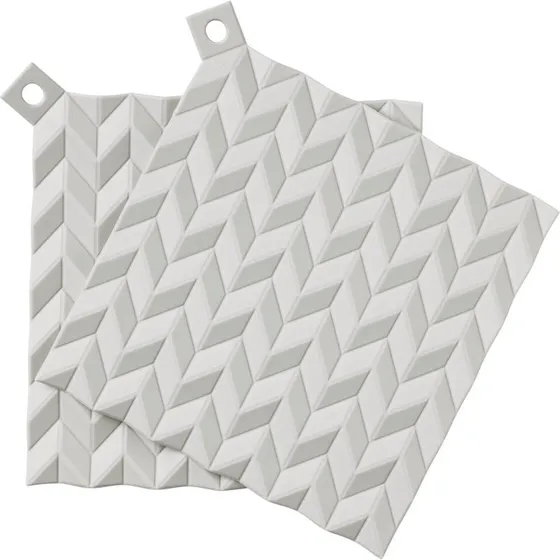 Rig-Tig HOLD-ON grydelapper 2 stk – lysegrå