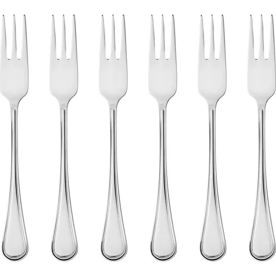 Gense Oxford kagegaffel 6-pak, 16,2 cm  blankt stl