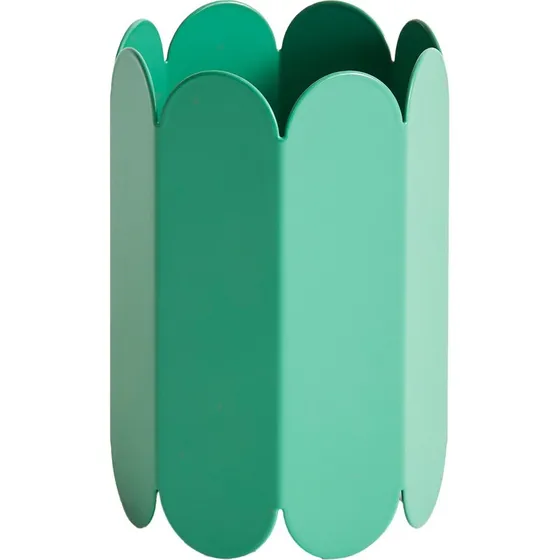 HAY Arcs Vase S  grn