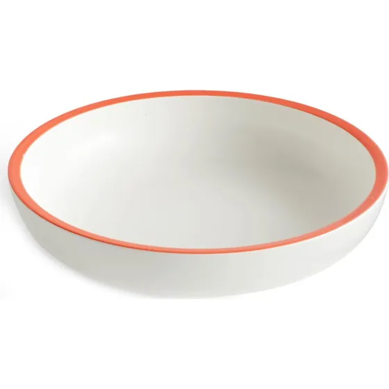 HAY Sobremesa serveringsskl S 20 cm hvid/rd