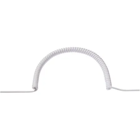 Universal Spiralkabel PUR 3G1,5 Hvid 500/2500 mm