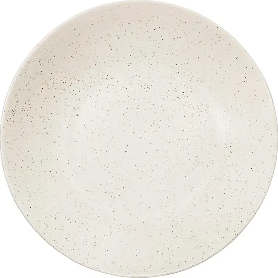Broste Nordic Vanilla dyb tallerken 29 cm - cream