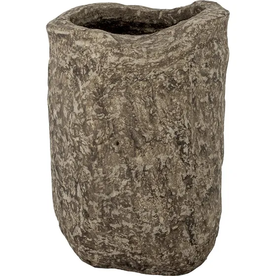 Bloomingville Janay papmaché vase, brun (H52)