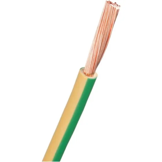 NEXANS H07V2-K PVT90 1G1,5 200 m gul/grøn (S200)