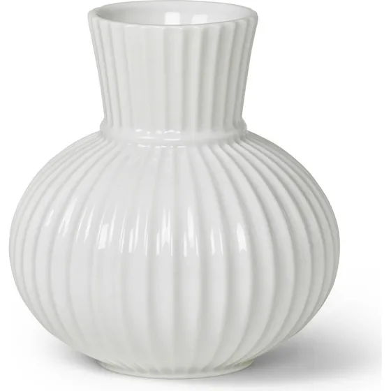 Lyngby Tura vase 14,5 cm - hvid porcelæn