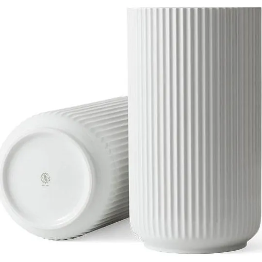 Lyngby vase 38 cm - Hvid (Porceln)
