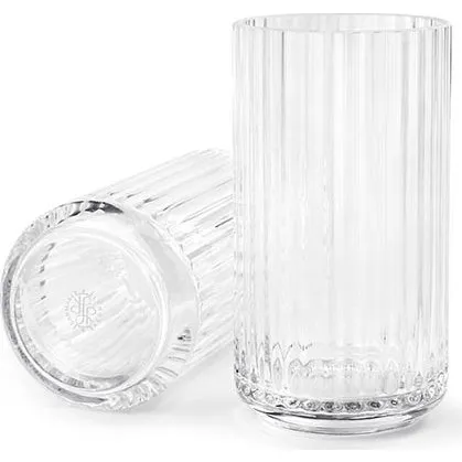 Lyngby Vase 15 cm – klar glas