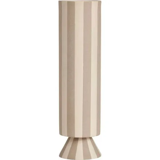 OYOY Toppu Vase High 31 cm – Clay