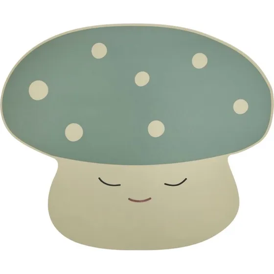 OYOY Mini Mushroom dkkeserviet  lysegrn/offwhite