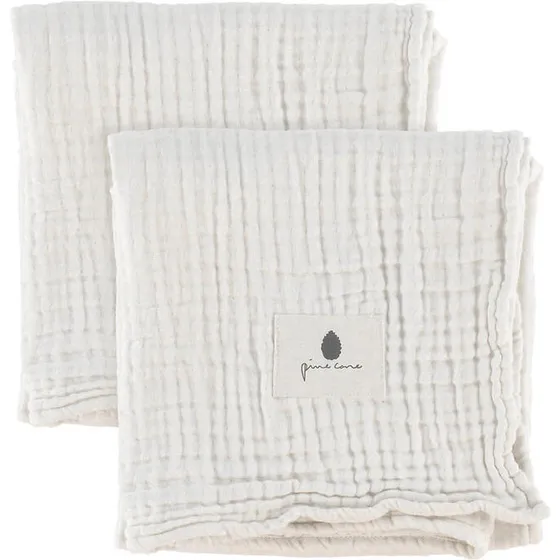 Pine Cone Kadera 4-lags stofble 2-pak – Cream