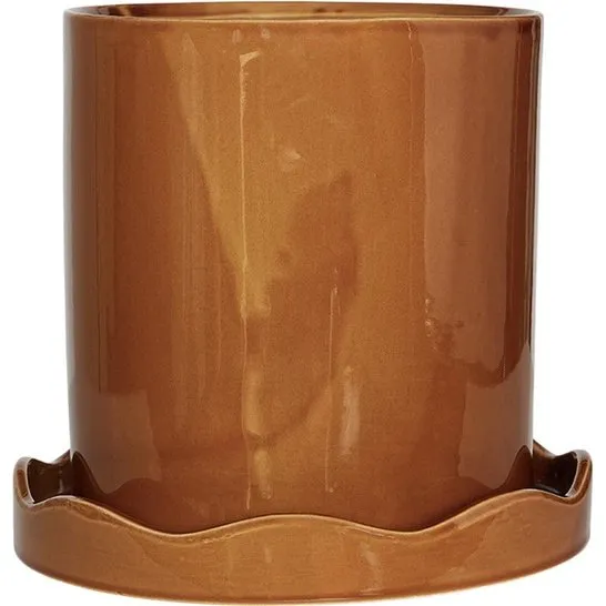 OYOY Nami plantekrukke medium Ø21,5 cm - Amber