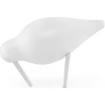 Normann Copenhagen Shorebird skulptur, lille - hvid