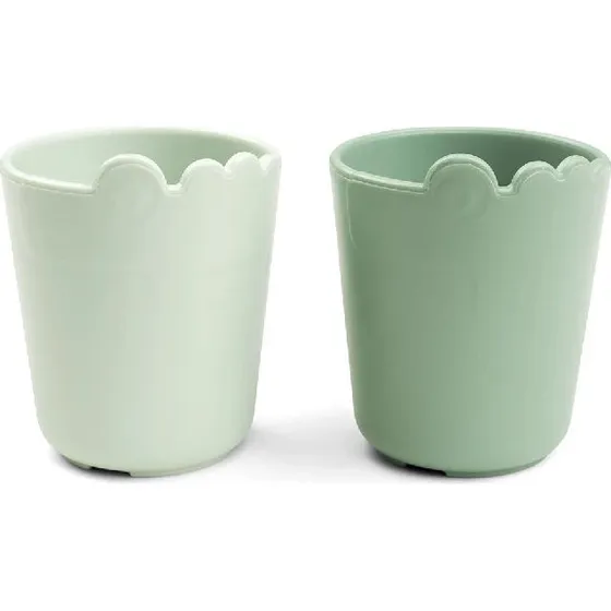 Done by Deer Croco Kiddish minikrus 2-pak (10 cl) - Grøn