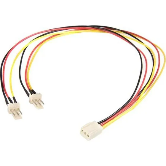 StarTech TX3SPLIT12 3-pin Molex blser-splitter 30 cm