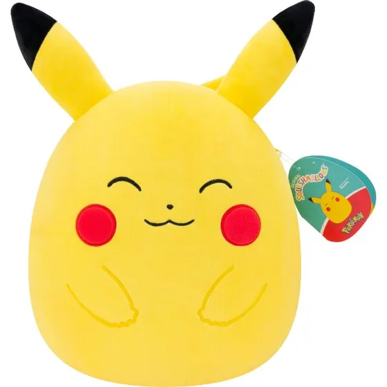 Squishmallows 25 cm – Happy Pikachu plysbamse