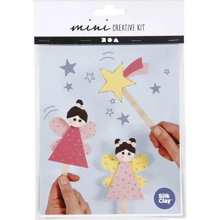 Silk Clay DIY-sæt – Ispindefigurer (Feer)