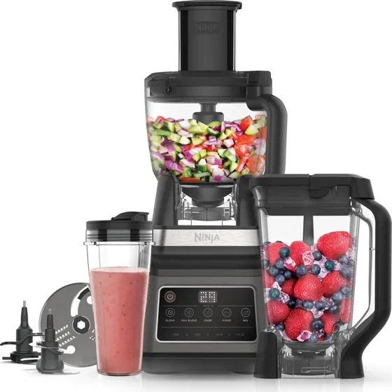 Ninja BN800EU 3-i-1 Blender & Foodprocessor 1200W