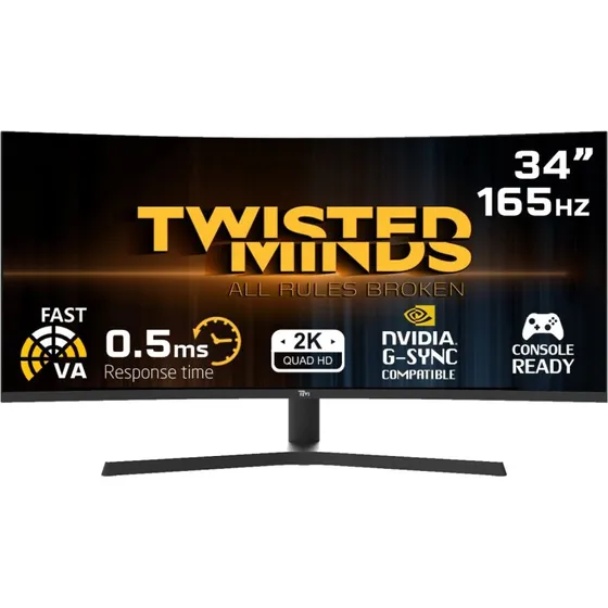 Twisted Minds Eclipse Pro 34" WQHD Curved 165Hz
