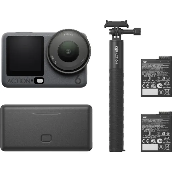 DJI Osmo Action 6 Adventure Combo – 4K actionkamera
