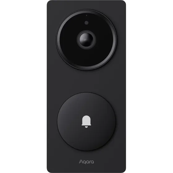 Aqara G410 Drklokkekamera Hub  Sort, 2K, HomeKit