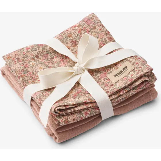 Wheat Kaya Stofbleer 2-pak, Rose Dust 65x65 cm