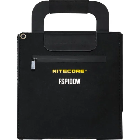 Nitecore FSP100W 100W foldbart solpanel – IPX5, 23%