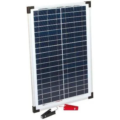 AKO solpanel 25 W med laderegulator