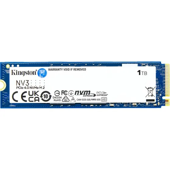 Kingston NV3 1TB M.2 NVMe PCIe 4.0 (M.2 2280)