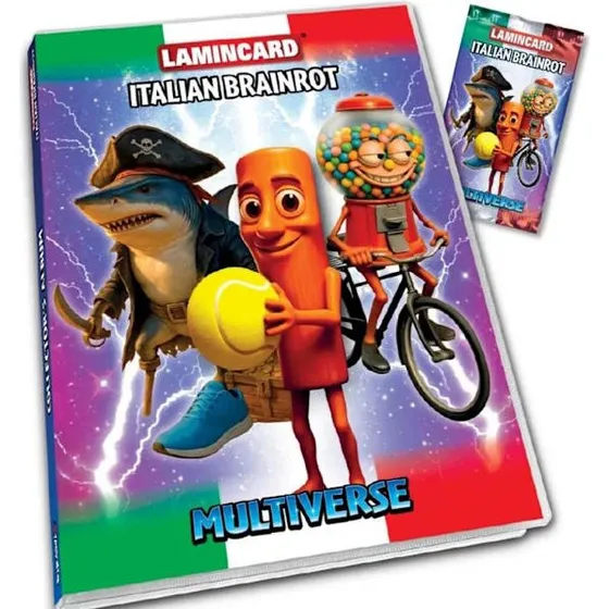 Brainrot Multiverse Album inkl. 1 Boosterpakke (Wave 2)