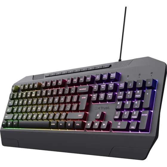 Trust GXT 836 Evocx Gaming-tastatur (Nordisk, RGB)