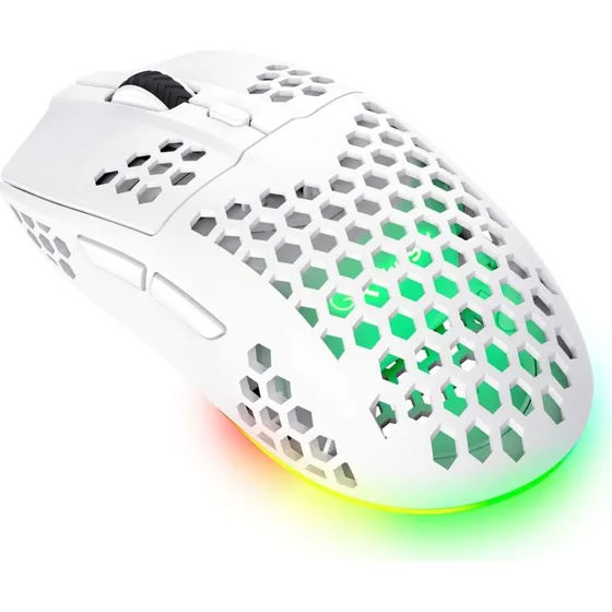 Trust GXT 929W Helox Trdls Letvgts Gamingmus - Hvid