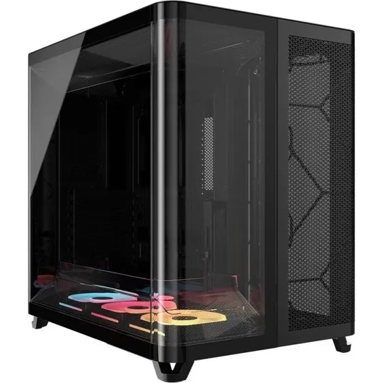 Corsair AIR 5400 LX-R LINK Mid Tower  Sort
