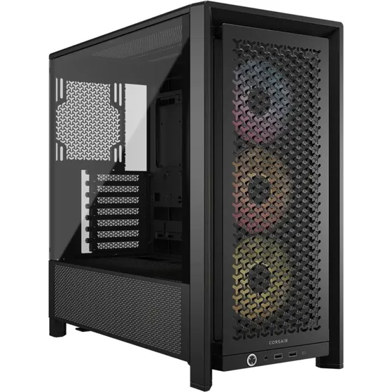 Corsair 4000D RS ARGB Miditower – Sort