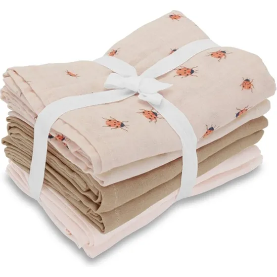 Vanilla Copenhagen Muslins 6 Pack - Rose - 70 x 70 cm